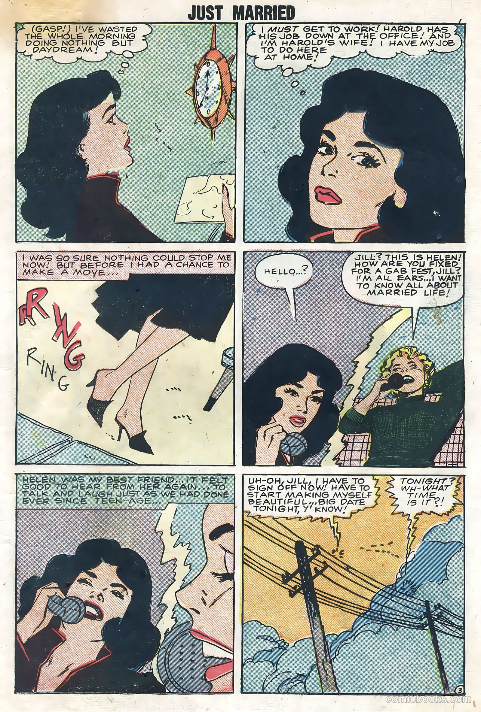 Just Married #3 (1958) — page 11 of 35