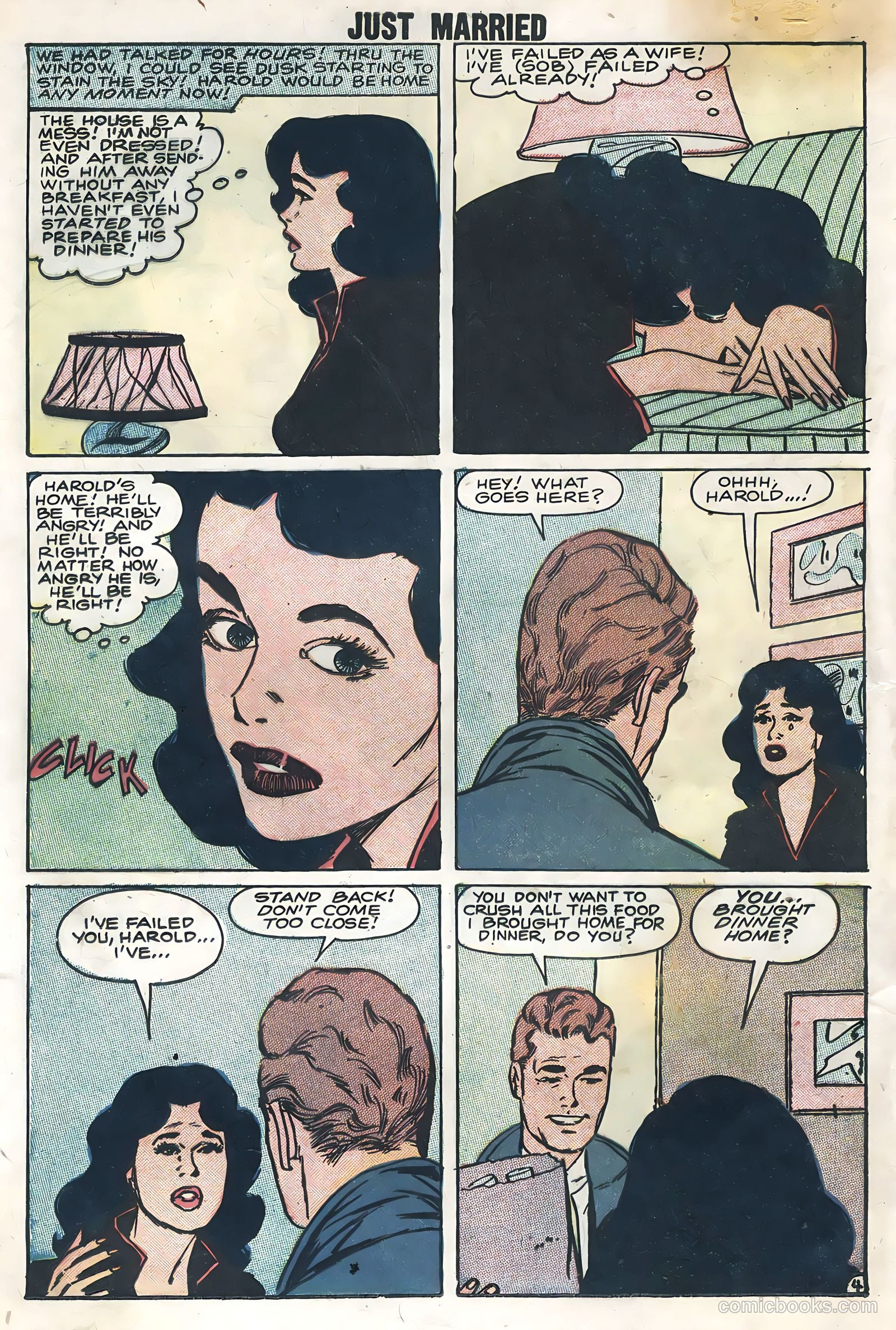 Just Married #3 (1958) — page 12 of 35