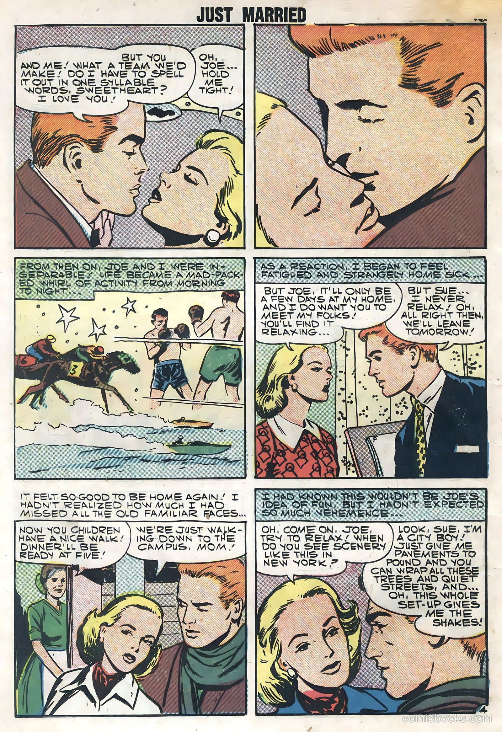 Just Married #3 (1958) — page 18 of 35