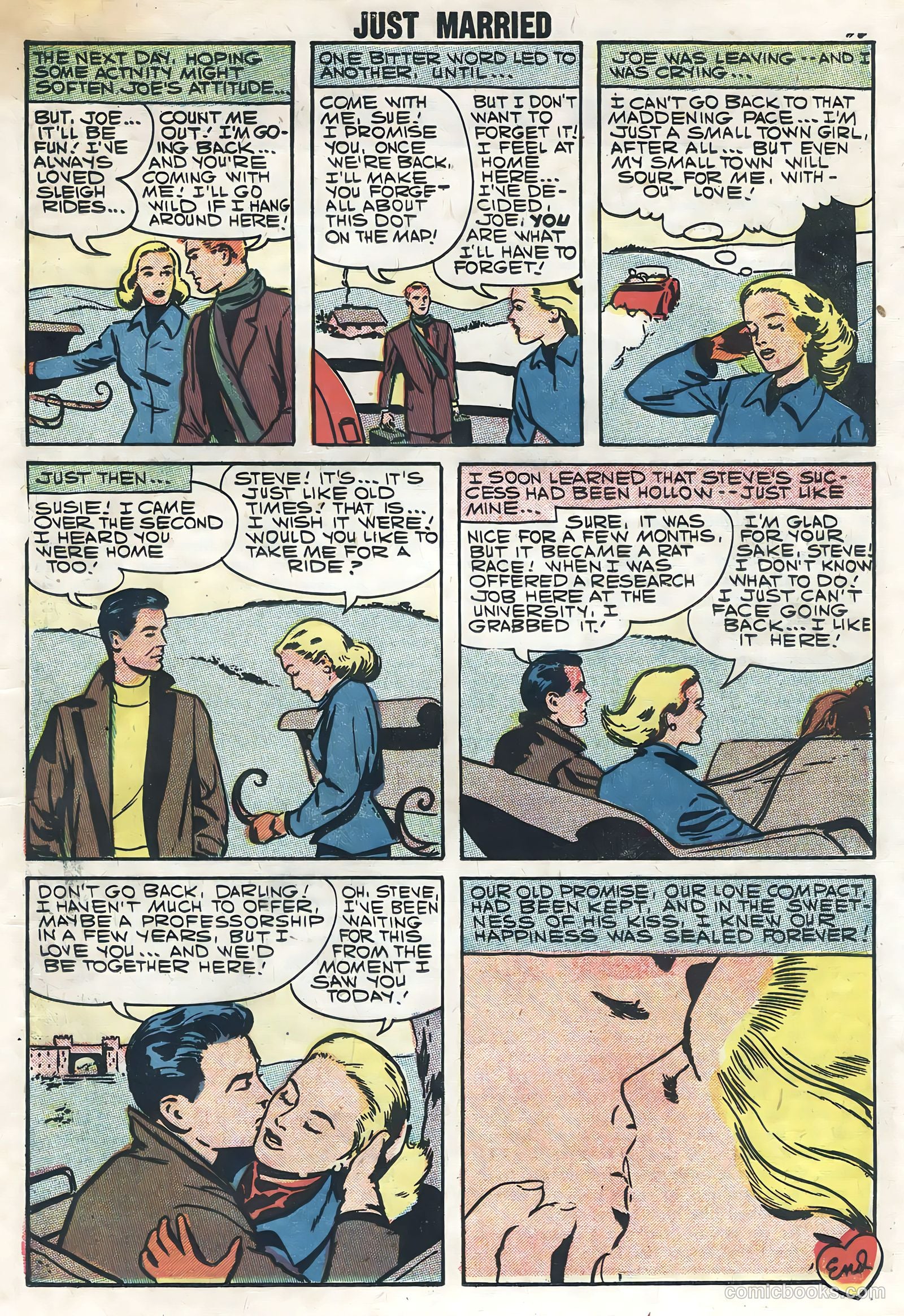 Just Married #3 (1958) — page 19 of 35