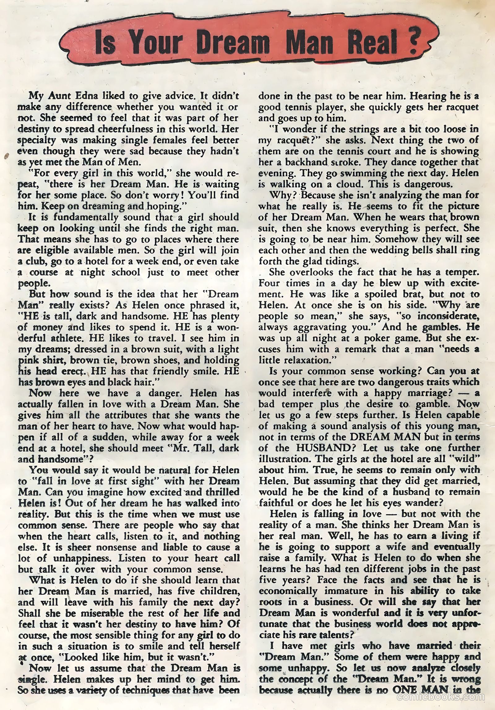 Just Married #3 (1958) — page 20 of 35