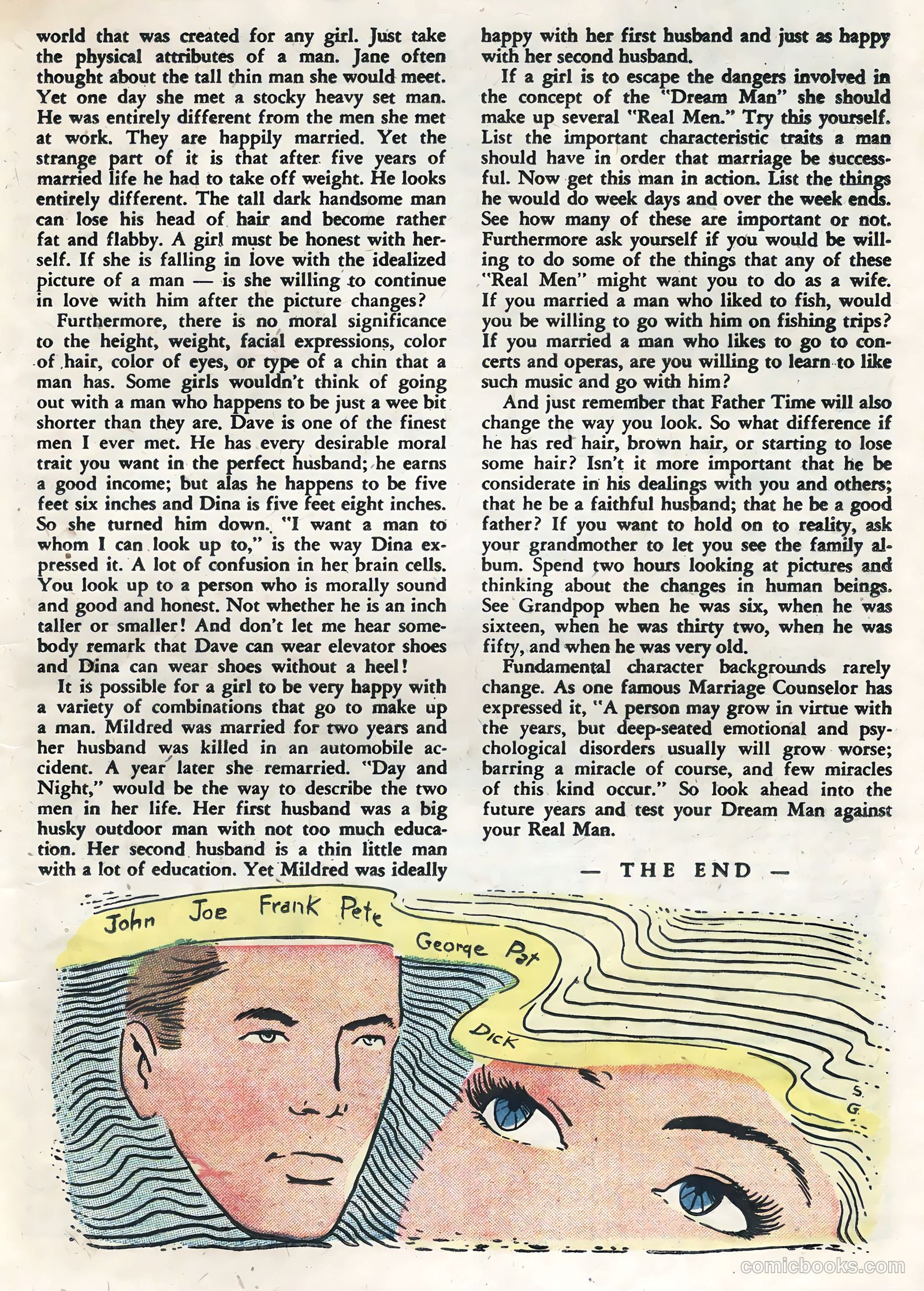 Just Married #3 (1958) — page 21 of 35