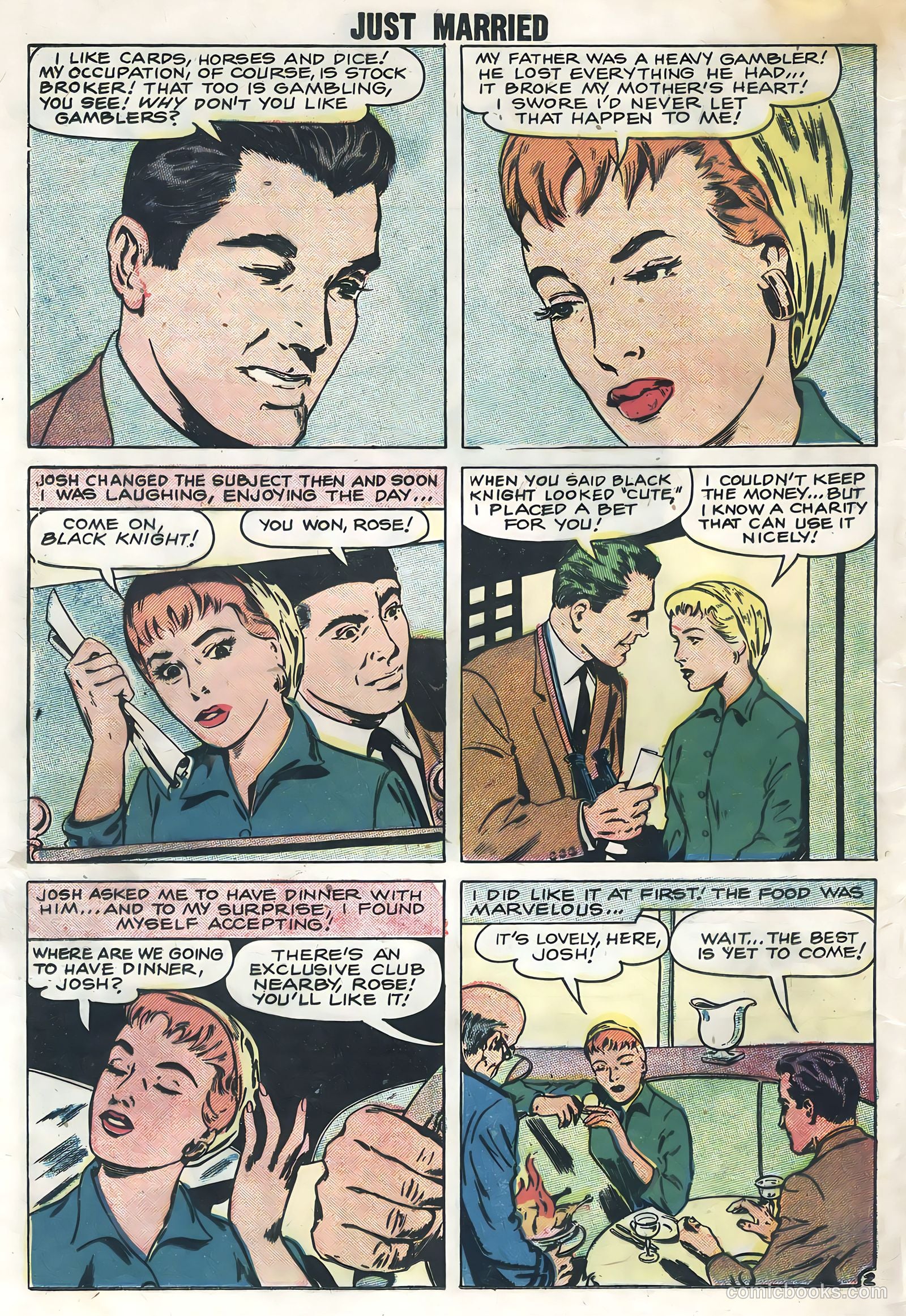 Just Married #3 (1958) — page 24 of 35