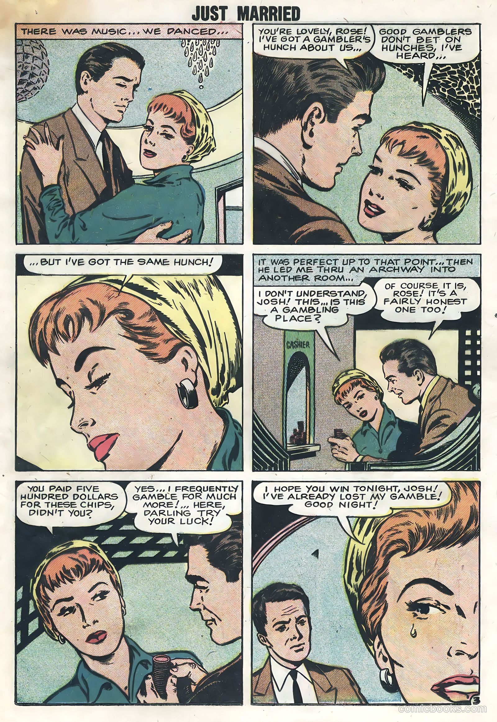 Just Married #3 (1958) — page 25 of 35