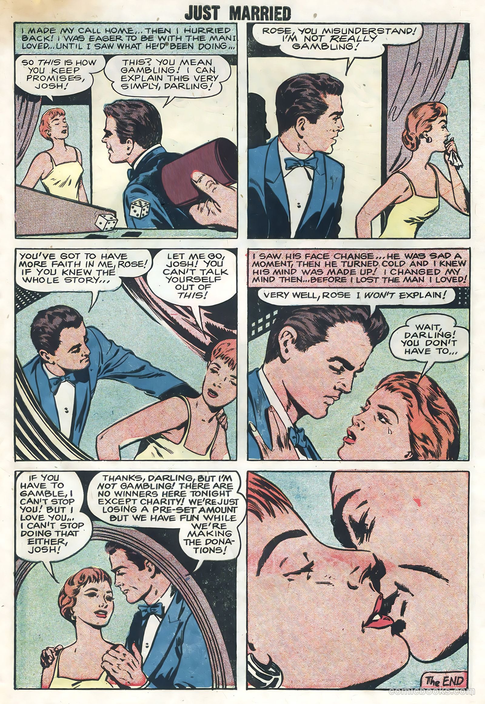 Just Married #3 (1958) — page 27 of 35