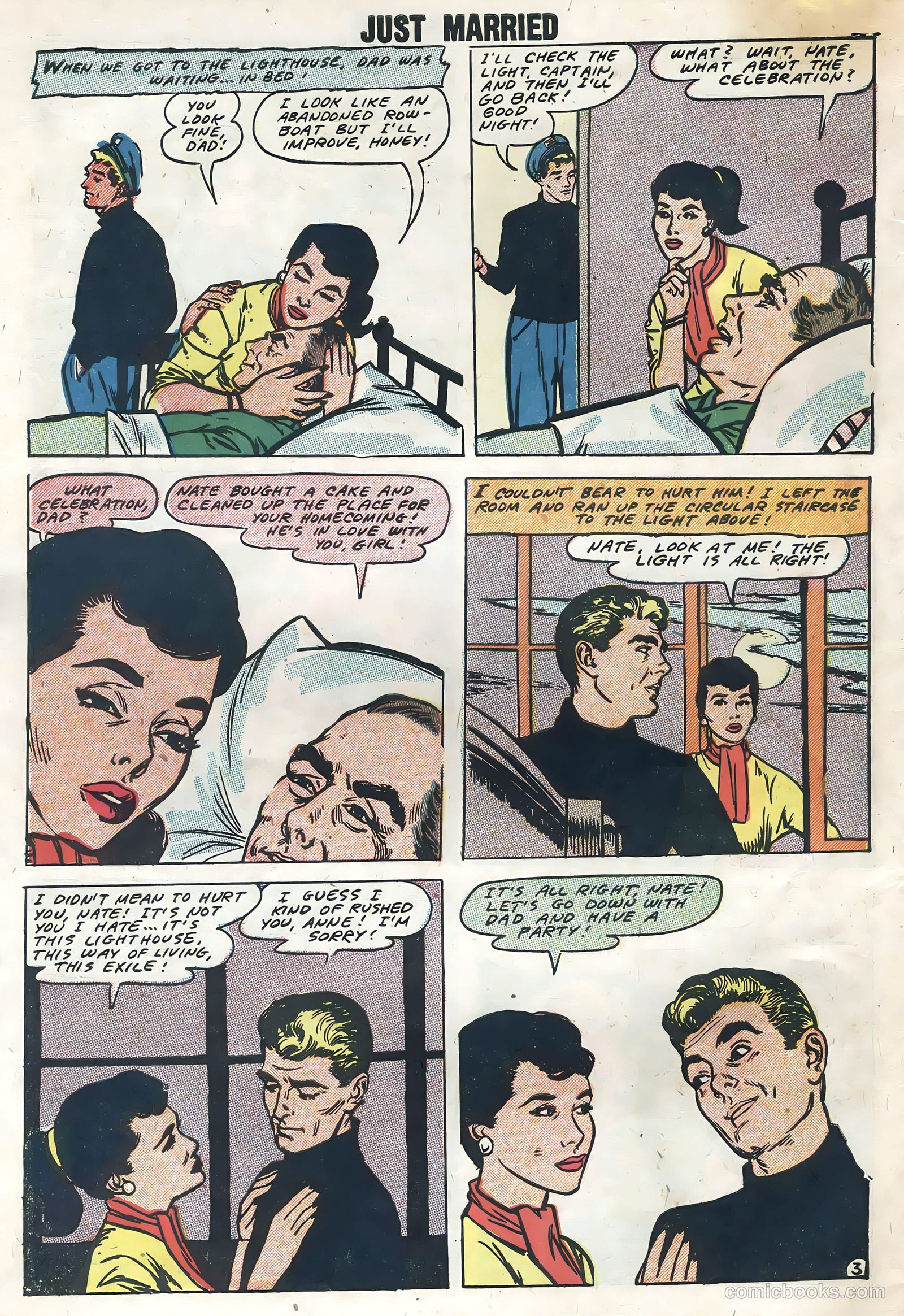 Just Married #3 (1958) — page 30 of 35