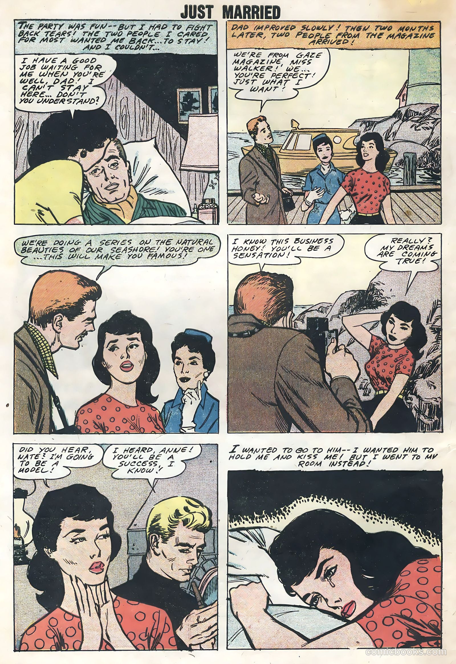 Just Married #3 (1958) — page 32 of 35