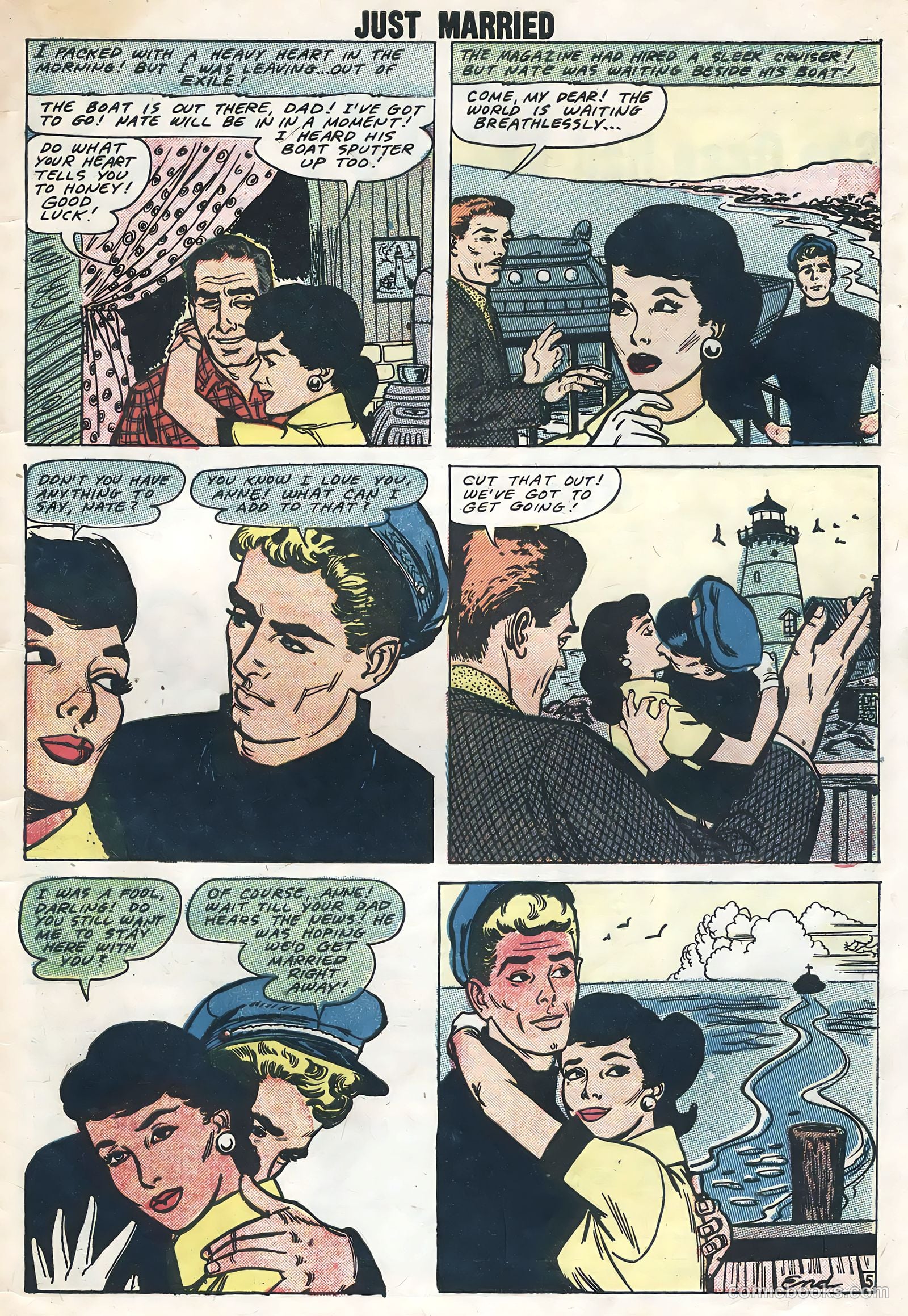 Just Married #3 (1958) — page 33 of 35